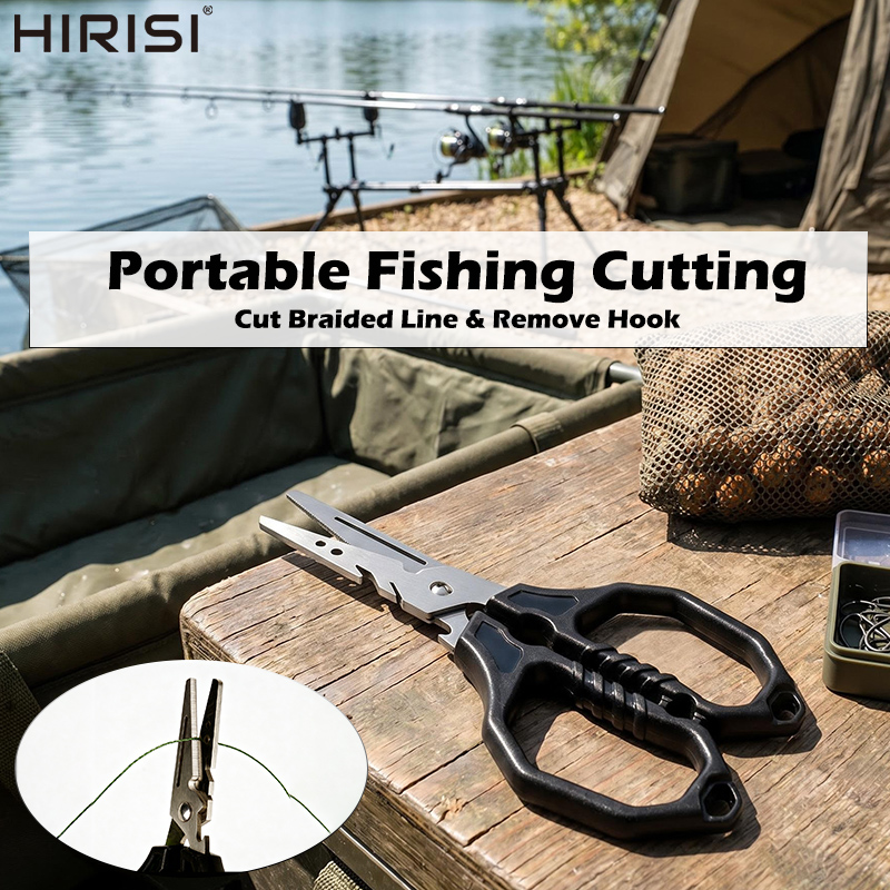 Fishing Hook Stainless Steel - Multifunctionele visschaar van roestvrij staal, lijnsnijder