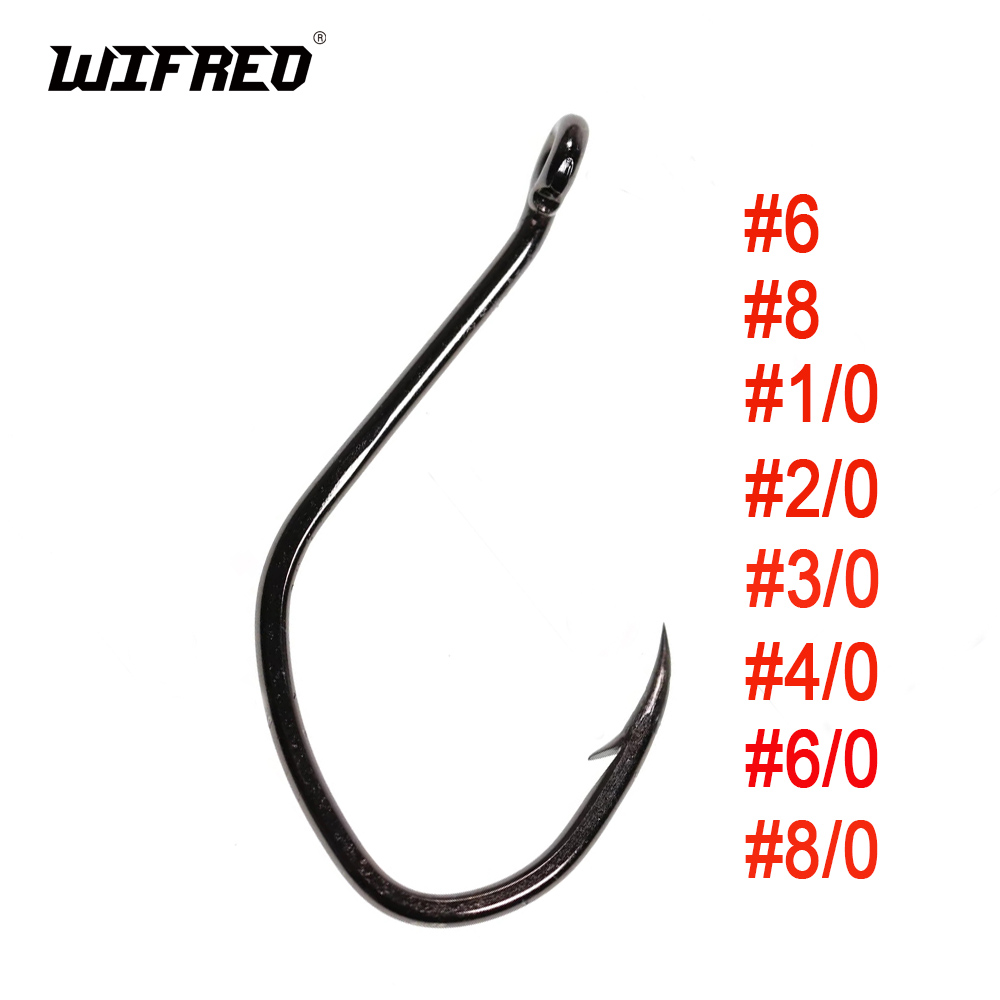 Fishing Hook Offset - Wifreo 20 stks V-vorm Meerval Haak