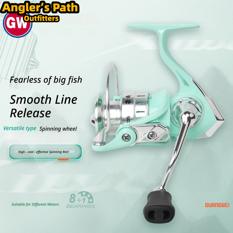 Abu Garcia Reel Max - Guangwei Xiwu Spinvismolen 8+1 Lagers Lichtgewicht