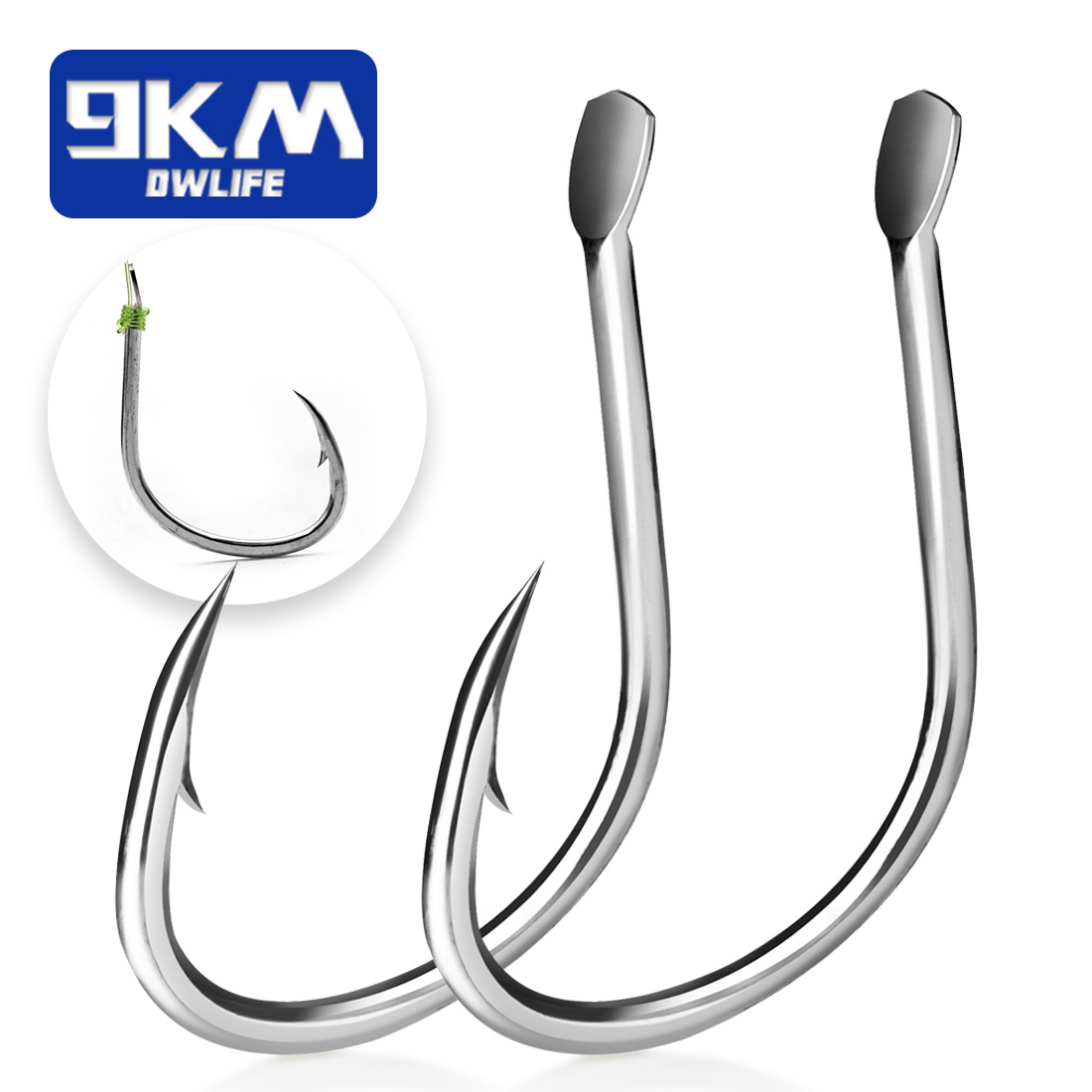 Fishing Hook Circle - 9Km Levend Aas Haken Zoutwater Vishaken