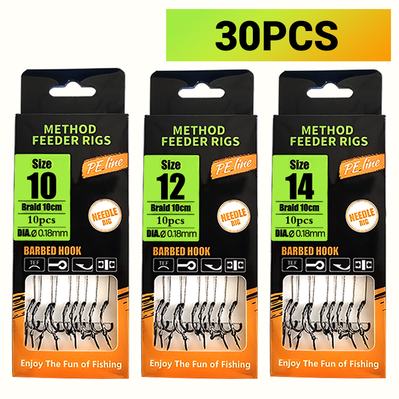 Karpervissen Rigs Voorgebonden - Fishing Hook Barbless recensie en prijs