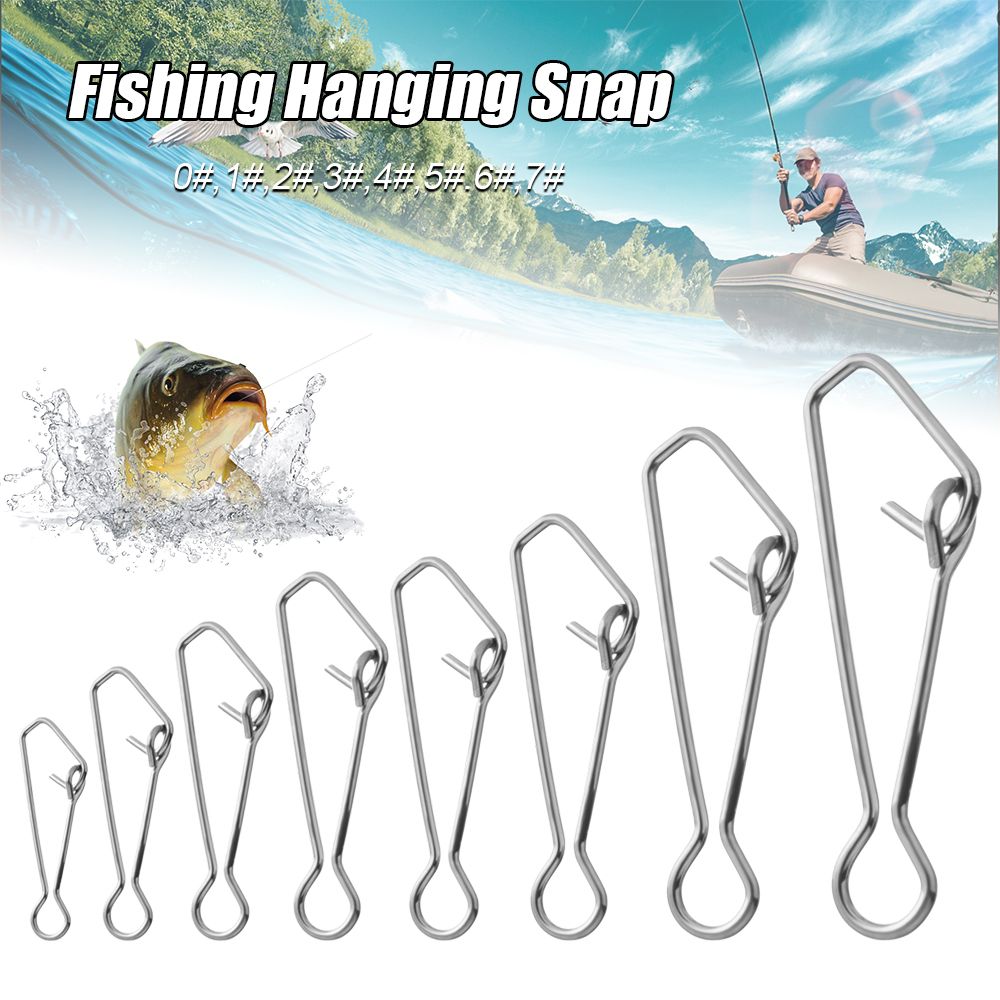50 Stks/pak Snelle Clip Lock V - Fishing Hook Stainless Steel recensie en prijs