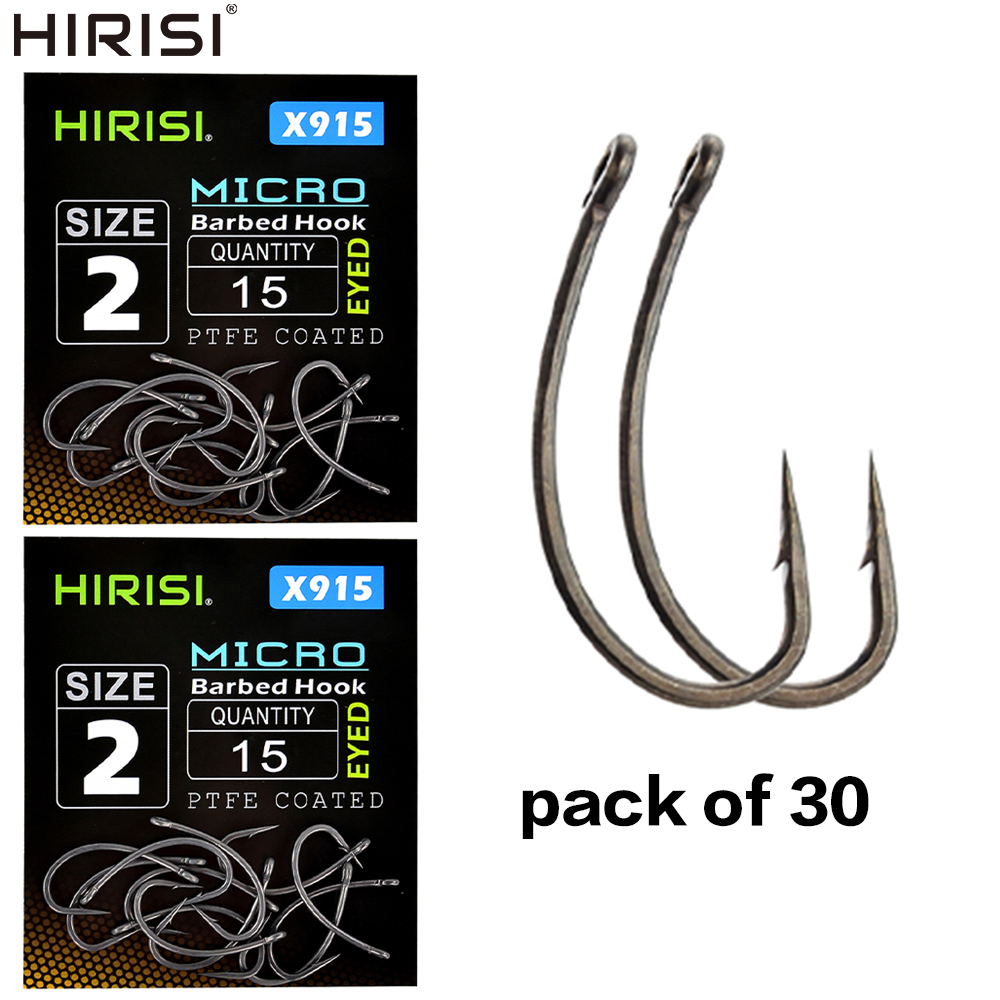 Hirisi 30x Karpervissen Haken  - Fishing Hook Barbless recensie en prijs