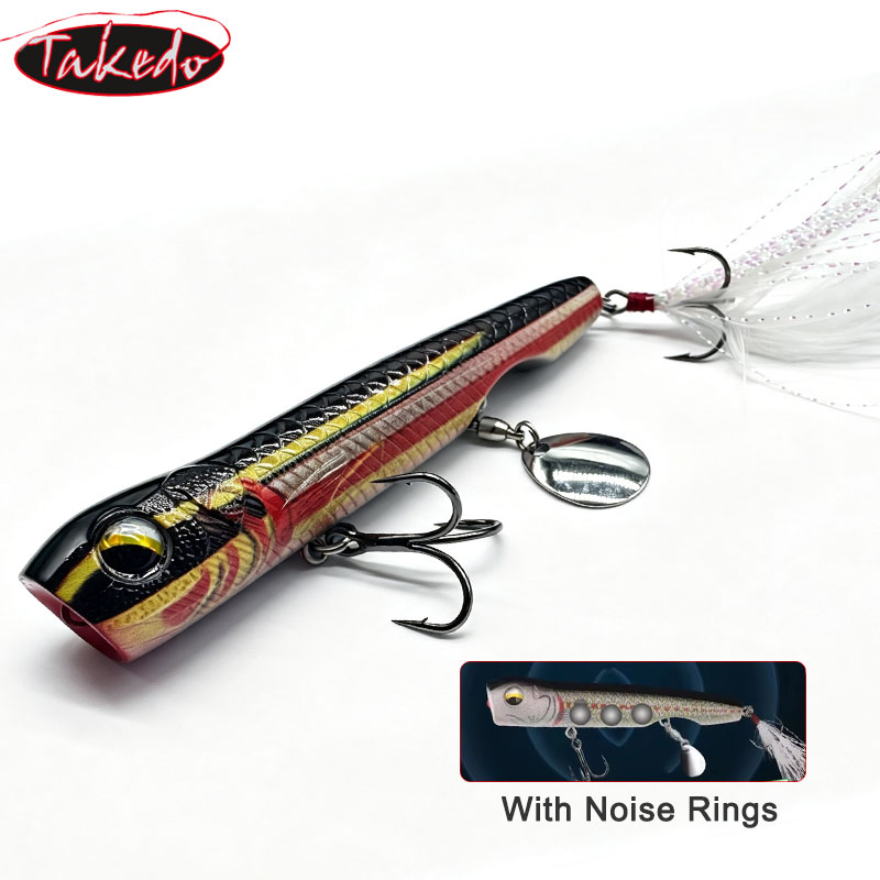 TAKEDO 10G Top Water Popper Vi - Fishing Hook Treble recensie en prijs