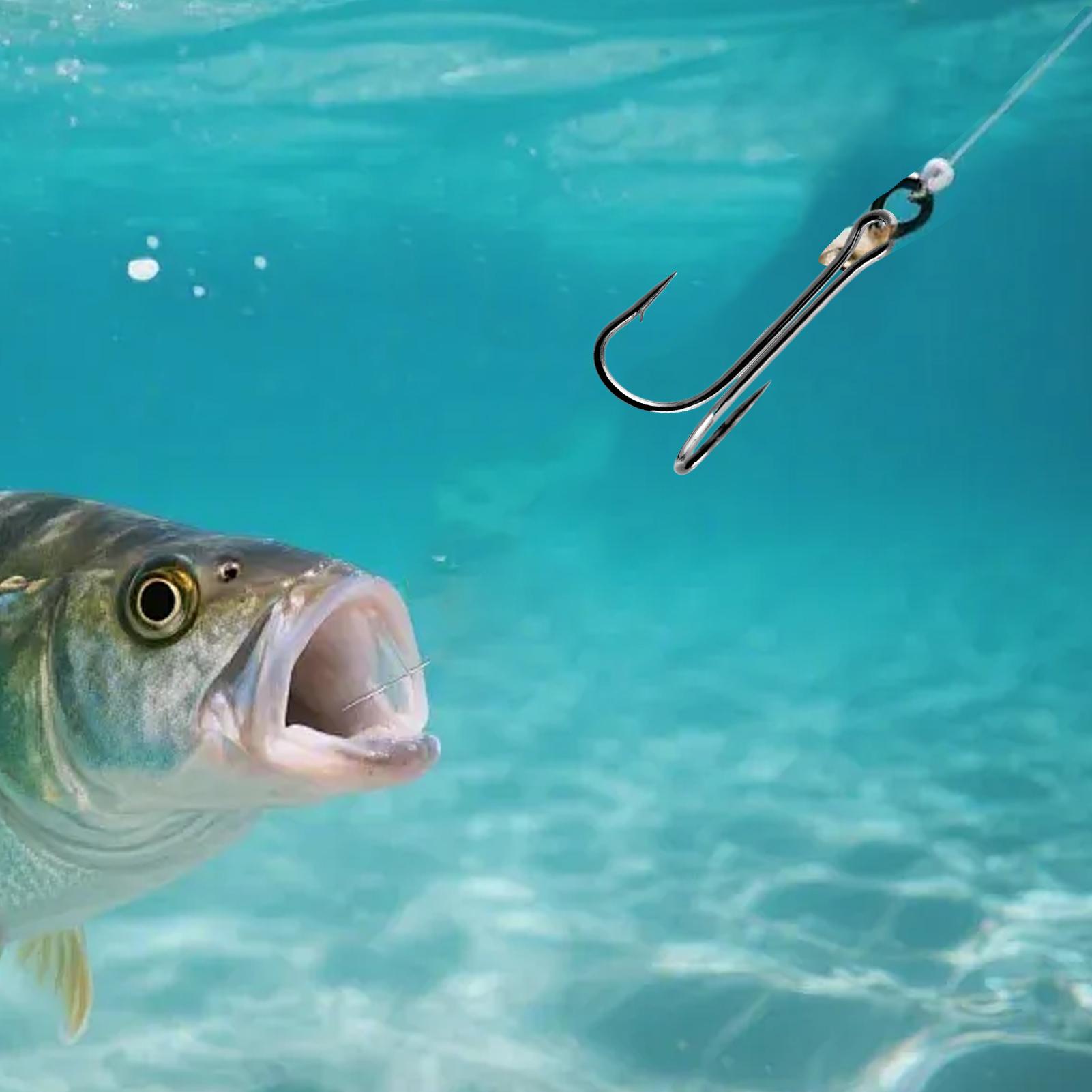 Vishaakjes met weerhaken, 10 s - Fishing Hook Treble recensie en prijs
