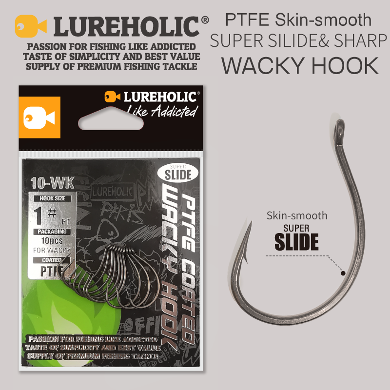 LUREHOLIC PTFE Super Slide Wac - Fishing Hook Offset recensie en prijs