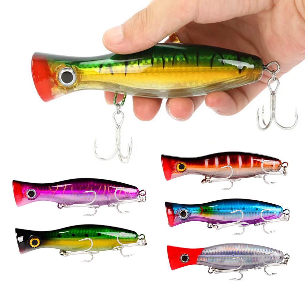 PROBEROS 1 st 13 cm 43g Popper - Fishing Hook Treble recensie en prijs