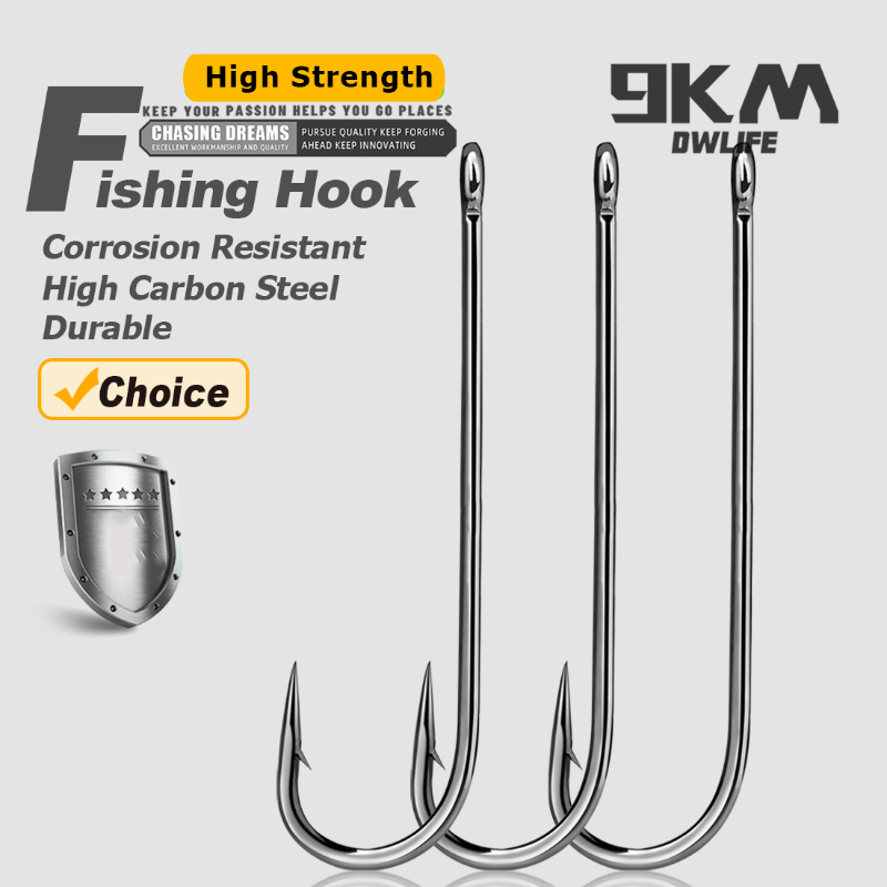 9KM Aberdeen Hooks lange steel - Fishing Hook Barbless recensie en prijs