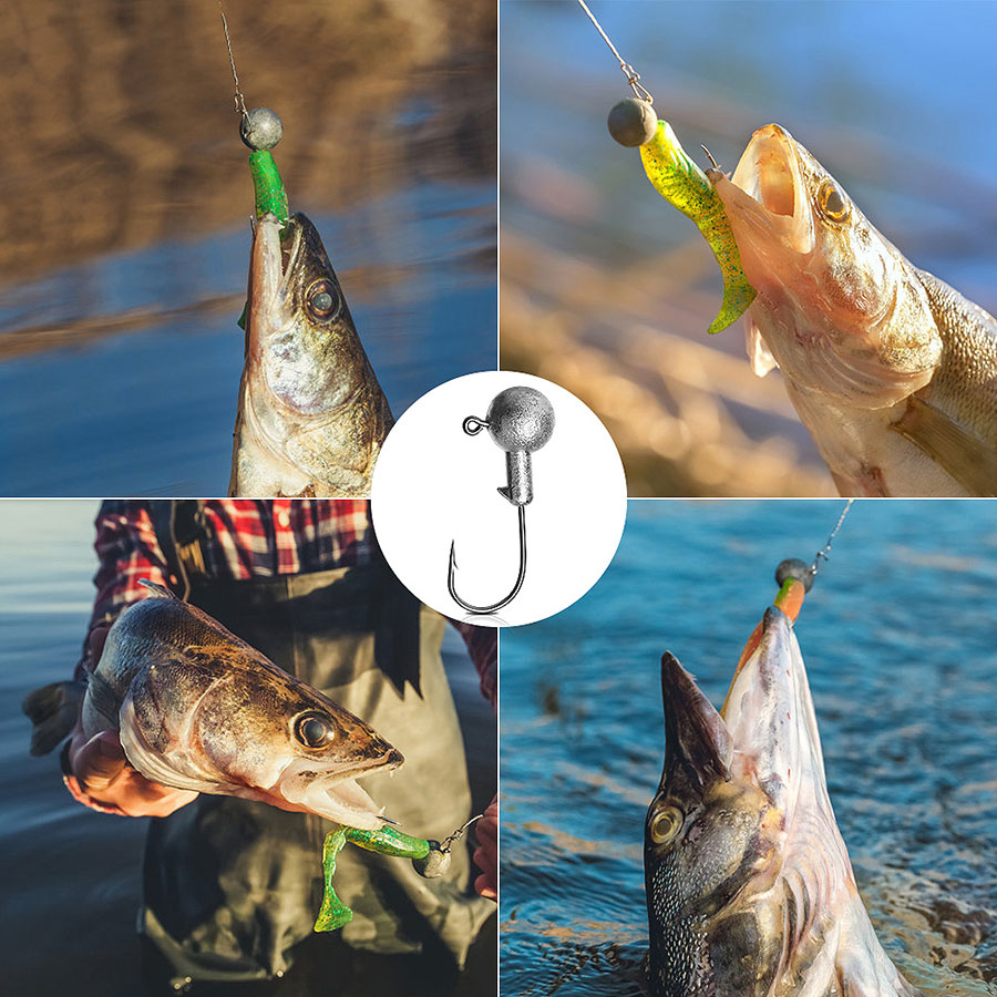 WODJYJ 1g 2g 3g 4g 5g 7g 8g 10 - Fishing Hook Offset recensie en prijs
