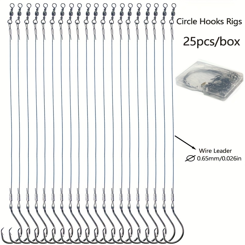 25 stuks zware cirkelhaken rig - Fishing Hook Circle recensie en prijs